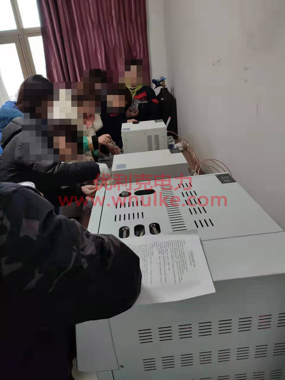 變壓器油色譜分析儀驗收現場